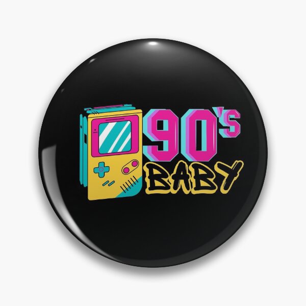 Item preview, 90s Baby - 1990's retro vintage colorful design. designed and sold by Theleochick.