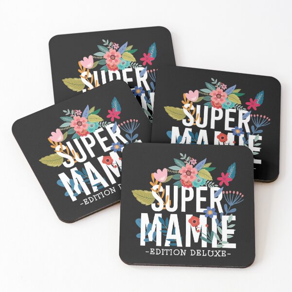 Item preview, super mamie, meilleur mamie say in franch gift for grand ma designed and sold by AtelierA4mains.