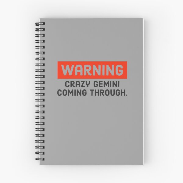 Item preview, Warning Crazy gemini coming through - Funny gemini shirt. designed and sold by Theleochick.
