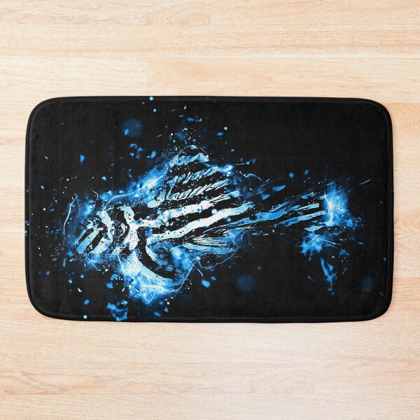 Item preview, Zebra Pleco L046 Anime Fire Theme designed and sold by GFishy.