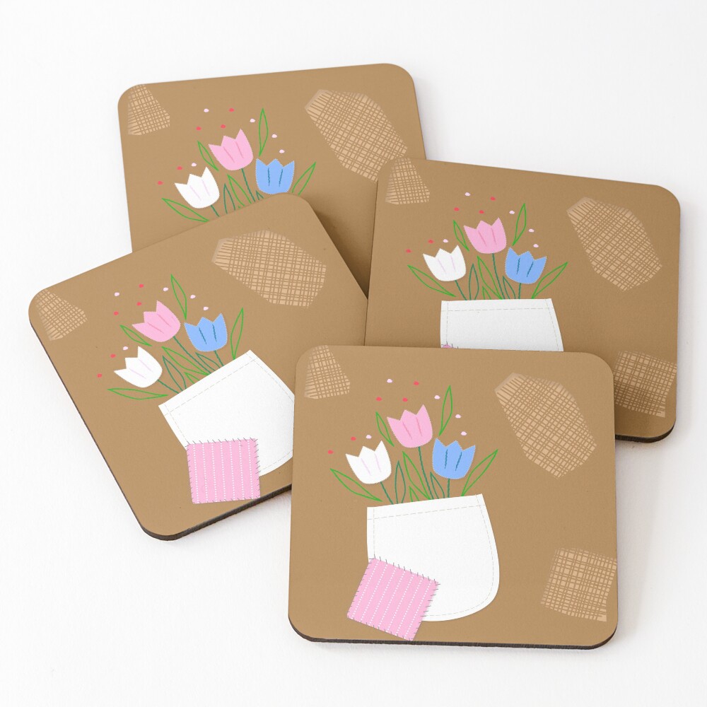Item preview, Coasters (Set of 4) designed and sold by PatternDivision.