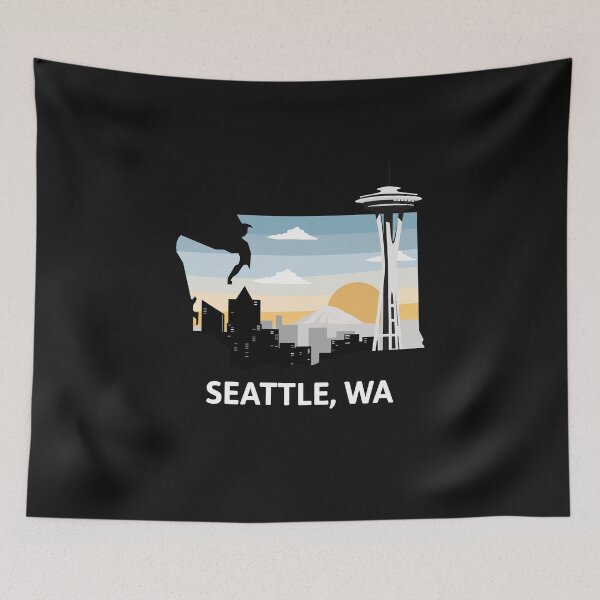 Item preview, Seattle, Washington designed and sold by TitanRN.