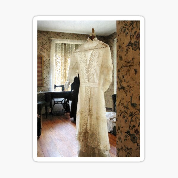 Item preview, 19th Century Wedding Dress designed and sold by Susan Savad.