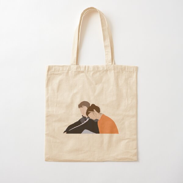 Normal People - Marianne and Connel Cotton Tote Bag