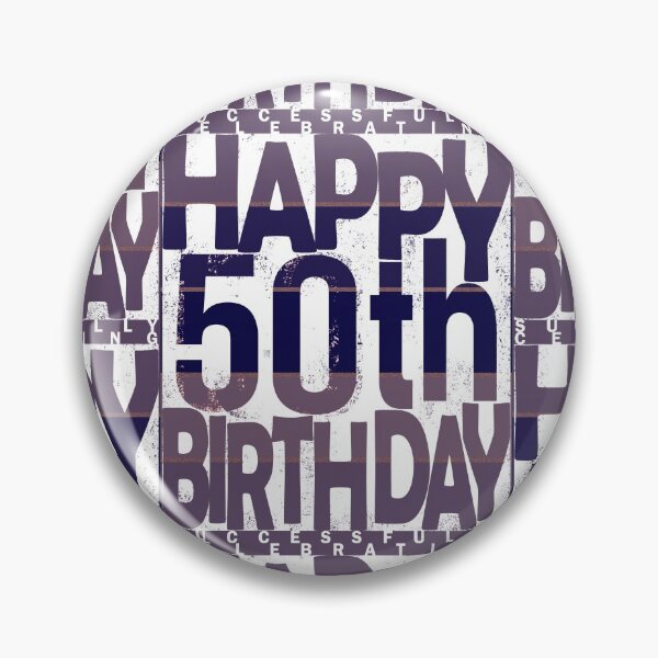 Item preview, Celebration of 50th Birthday designed and sold by SueSakpal.