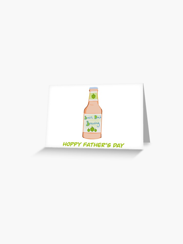 Dad Thermos Greeting Card