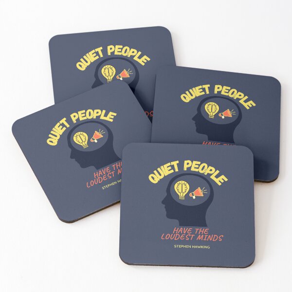 Item preview, Quiet People Have The Loudest Minds Stephen Hawking designed and sold by shihaams.