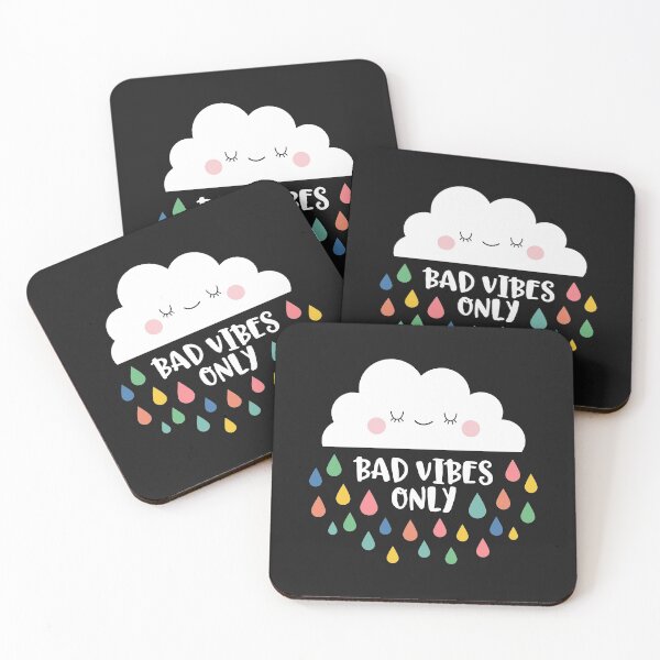 Item preview, Rain Cloud Bad Vibes Only designed and sold by ketrena.