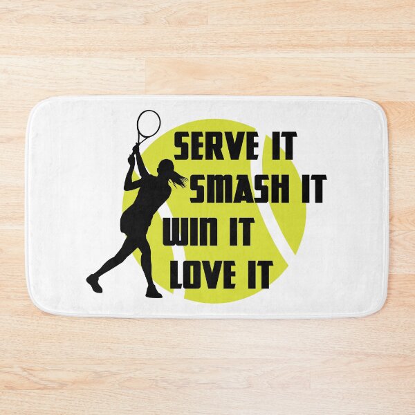 Item preview, Tennis | Serve It Smash It Win it Love It | Tennis athlete | Tennis Ball | Tennis Player designed and sold by ArtbyPau.