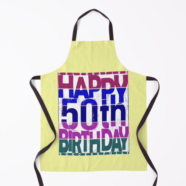 Item preview, 50th Birthday_color gradient designed and sold by SueSakpal.