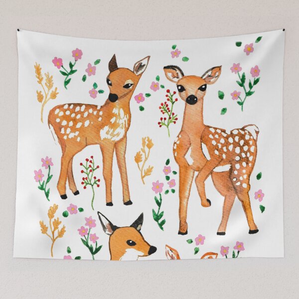 Item preview, Deer In The Spring Time  designed and sold by Niina  Niskanen.