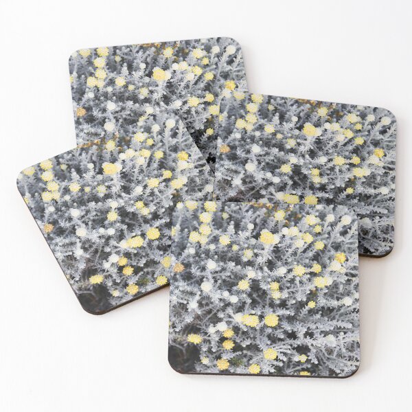 Item preview, yellow flowers on a grey day designed and sold by evolutionx.