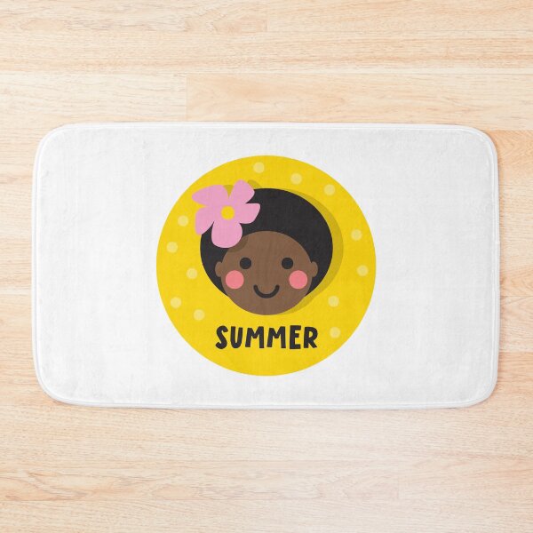 Item preview, Cute Summer Tropical Flower Girl designed and sold by VicEllisArt.