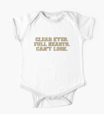 Clear eyes, full hearts, can't lose Baby Body Kurzarm