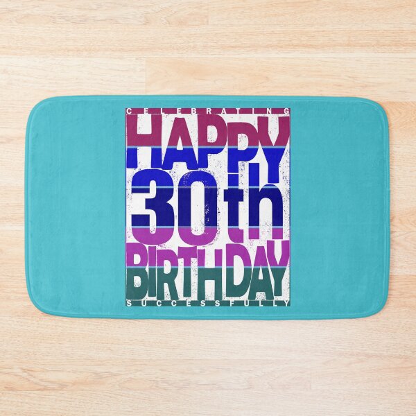 Item preview, 30th Birthday_color gradient designed and sold by SueSakpal.