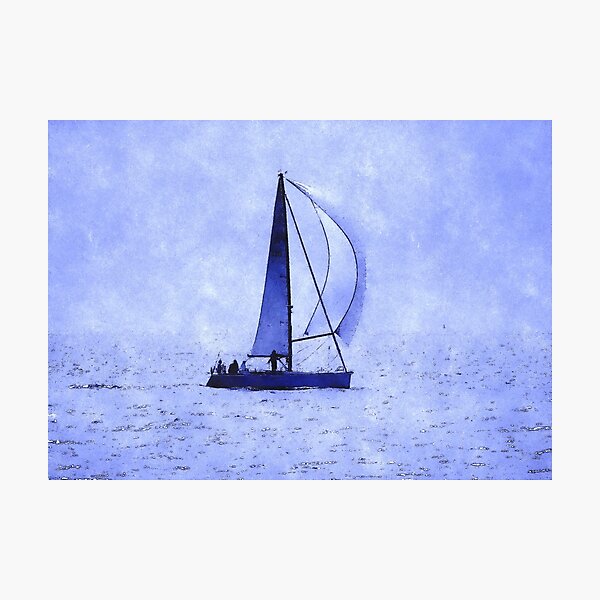 Sailing Photographic Print