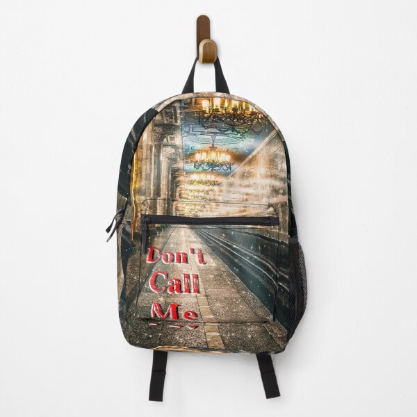Item preview, Train Station Departure Vintage Metro "Don't Call Me" Wallpaper designed and sold by Jolly-Yosei.