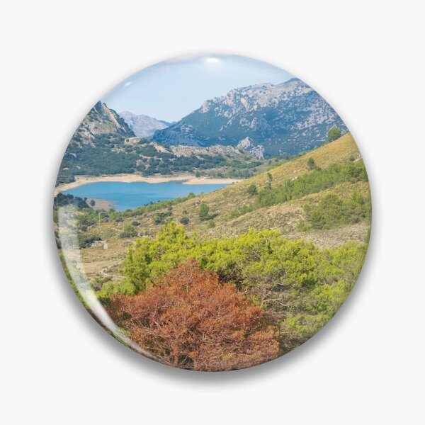 Item preview, View over Cùber reservoir in Mallorca designed and sold by Tramontane Designs.