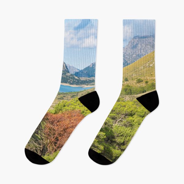 Item preview, View over Cùber reservoir in Mallorca designed and sold by Tramontane Designs.