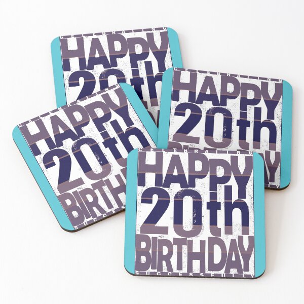 Item preview, Celebrating 20th Birthday designed and sold by SueSakpal.