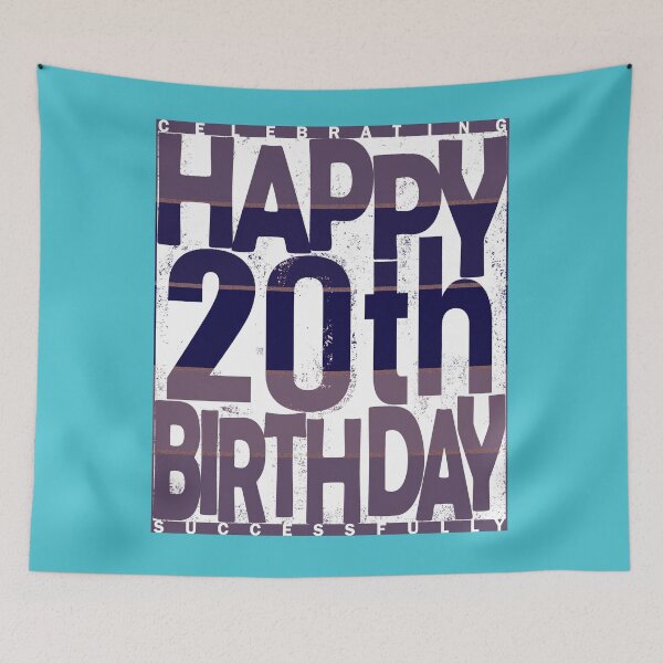 Item preview, Celebrating 20th Birthday designed and sold by SueSakpal.