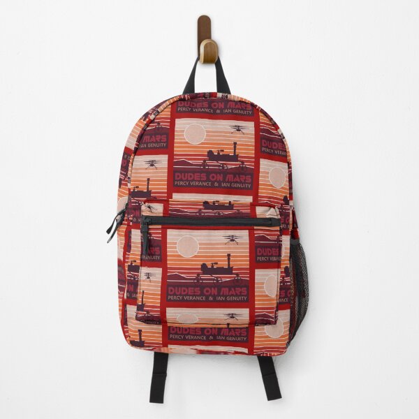 Item preview, Mars Perseverance Ingenuity dudes on Mars planet retro funny designed and sold by SolidEarthArt.