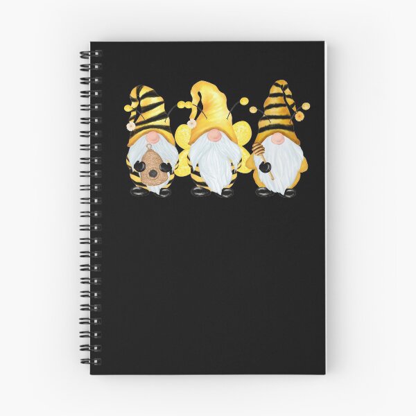 Item preview,  3 Cute Bee Gnomes Yellow Honey Bees Yellow Hats designed and sold by funnytshirtemp.