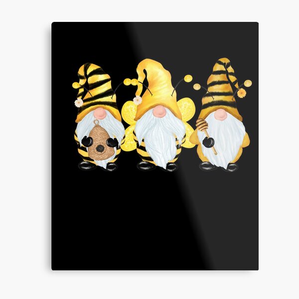 Bumble Bee Gnomes SVG, Three Honey Gnomes