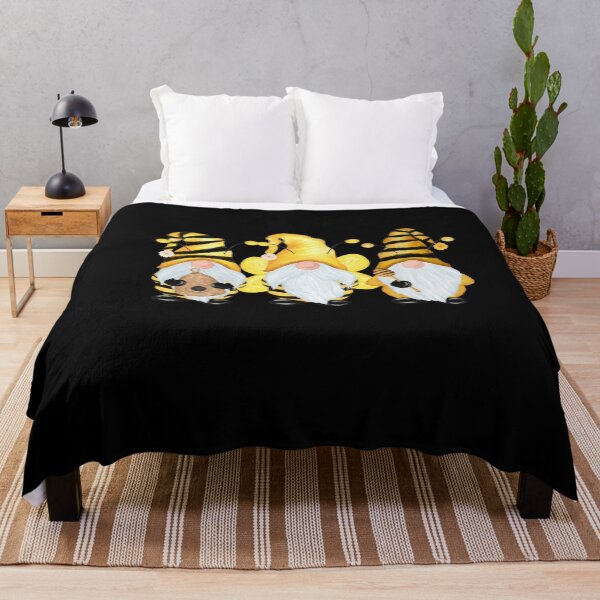 Item preview, 3 lindos gnomos de abejas Abejas amarillas Sombreros amarillos designed and sold by funnytshirtemp.