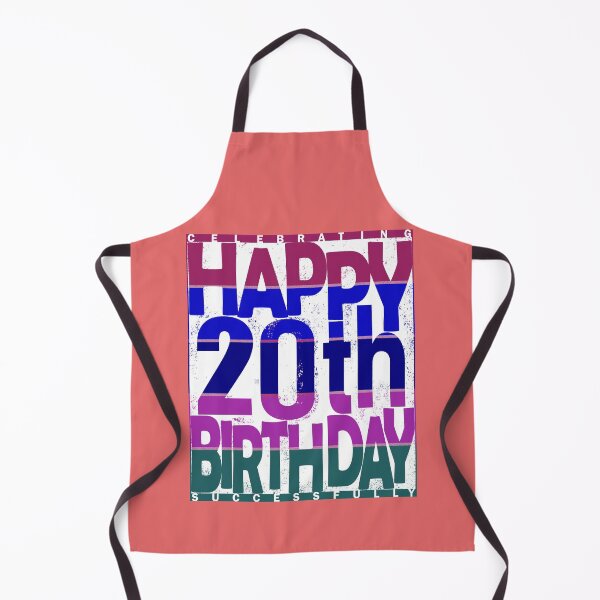 Item preview, 20th Birthday_color gradient designed and sold by SueSakpal.