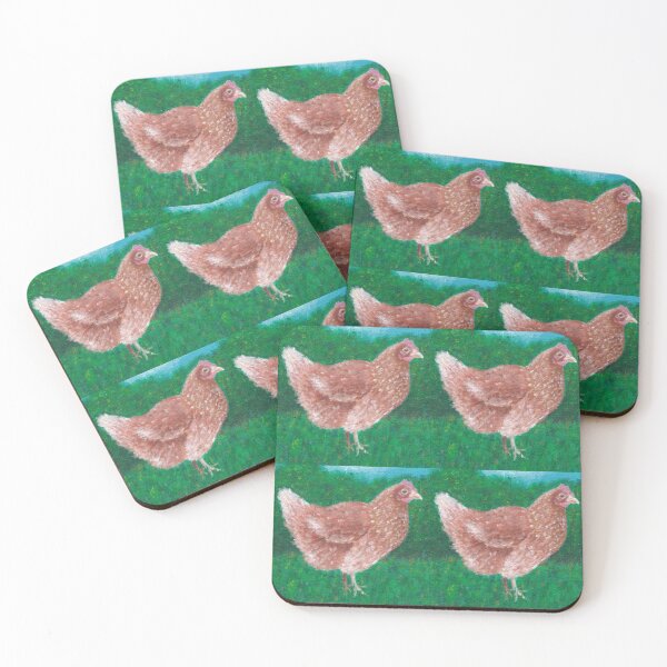 Item preview, Chicken Hand-Painted Portrait designed and sold by ArtAFT.