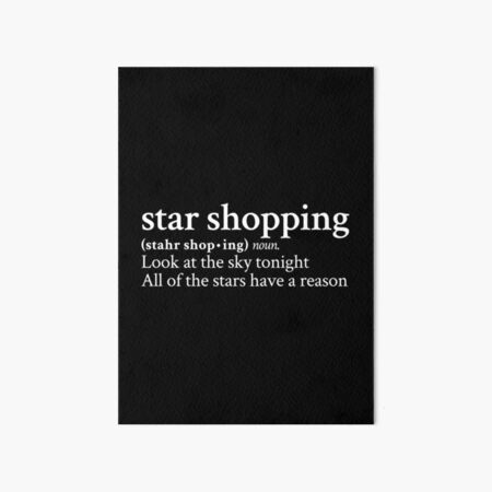 Star Shopping von Lil Peep Galeriedruck