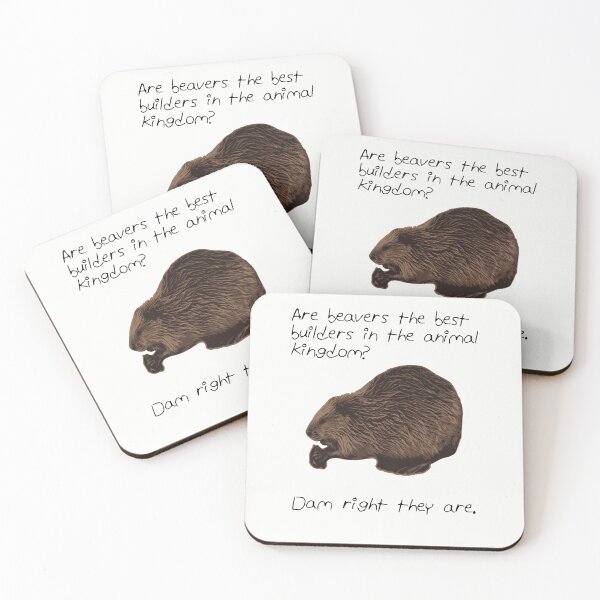 Item preview, Beaver pun designed and sold by Sinovius.