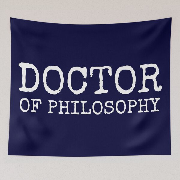 Item preview, Doctor of Philosophy designed and sold by CatArtStore.