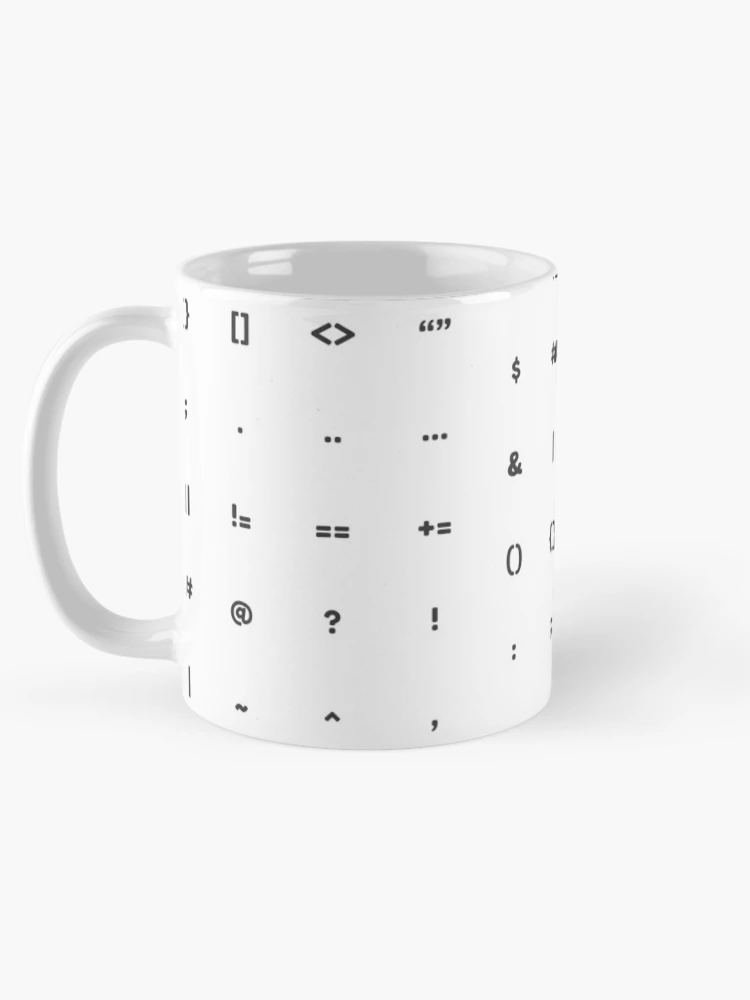 Thumbnail 5 of 6, Coffee Mug, Coding - Pattern designed and sold by Mechashadow.