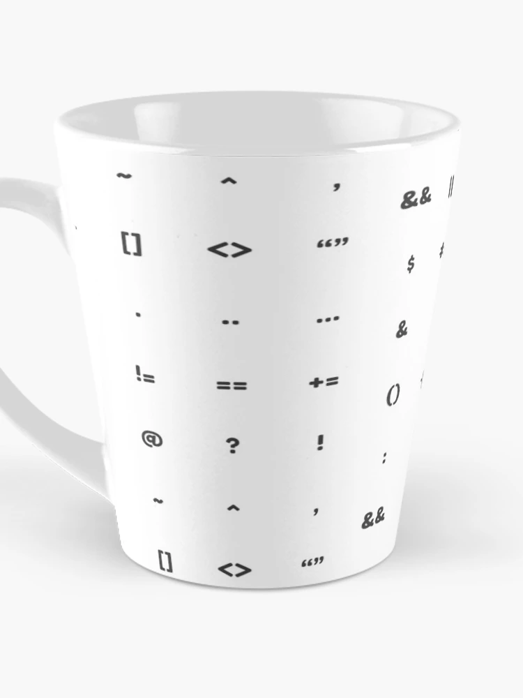 Thumbnail 3 of 4, Coffee Mug, Coding - Pattern designed and sold by Mechashadow.