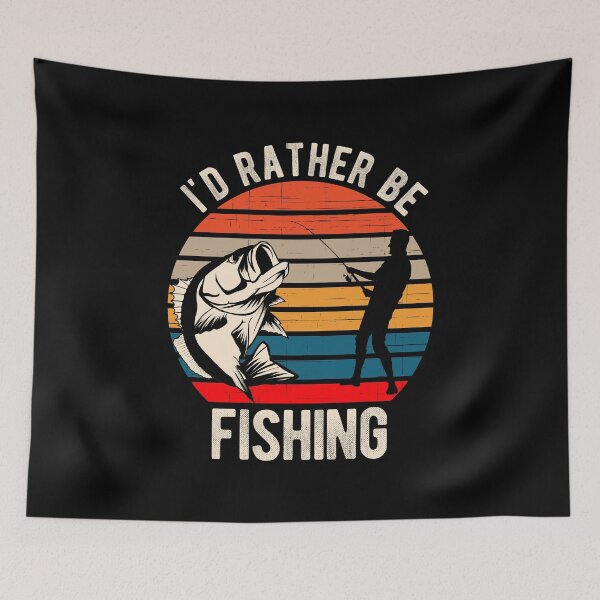 Item preview, I'd Rather Be Fishing designed and sold by Adel Qasem.