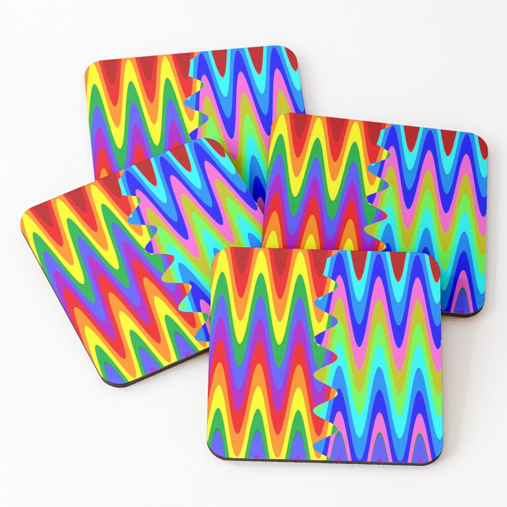 Item preview, Coasters (Set of 4) designed and sold by rainbowarray.