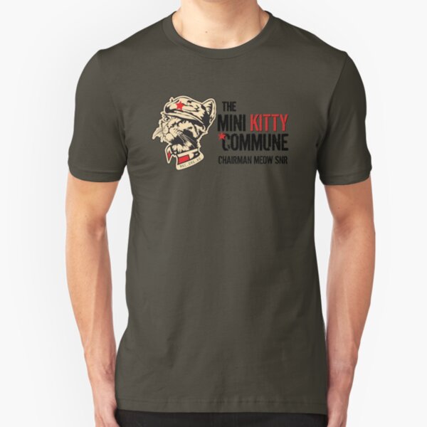 MKC Tag - Meow Slim Fit T-Shirt
