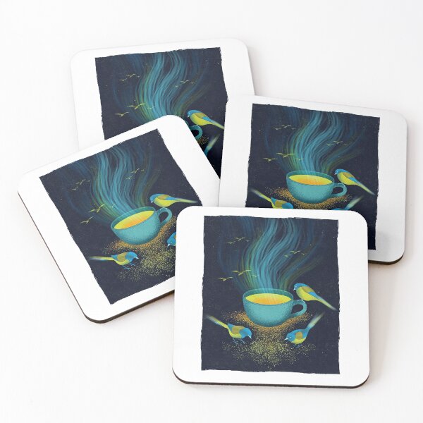 Item preview, Colorful titmouse and a cup designed and sold by Anna Zakharova.