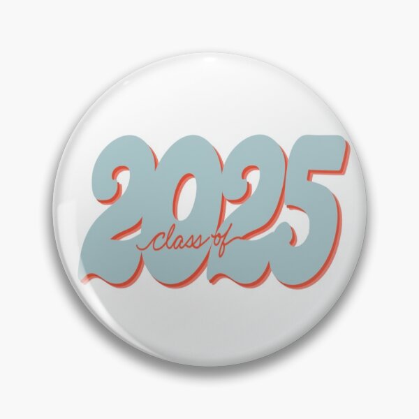 Item preview, Class of 2025 - Blue and Coral sticker - Freshman Year Sticker designed and sold by ShareJoy.