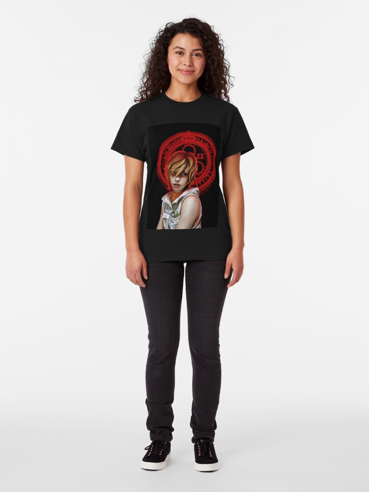 Alternate view of Our Lady of Chaotic Justice Classic T-Shirt