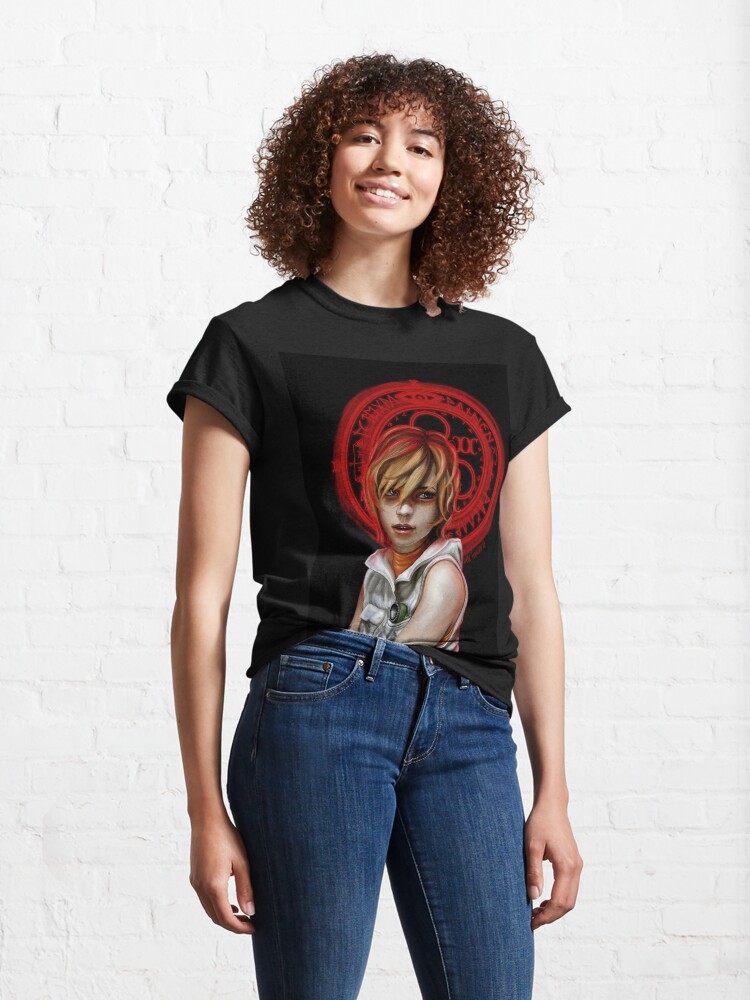 Alternate view of Our Lady of Chaotic Justice Classic T-Shirt
