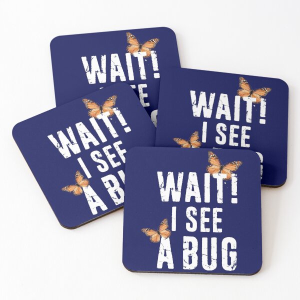 Item preview, Funny Entomology Wait I See A Bug - Insect Collector Bug Lover Entomologist Distressed Typography designed and sold by niftee.