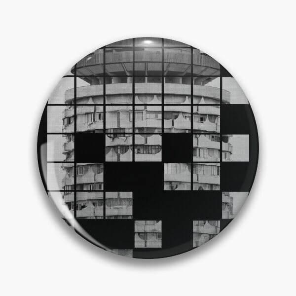 Item preview, Abstract city - Photography of a building in Chisinau, Moldavia designed and sold by Print  Androïde.