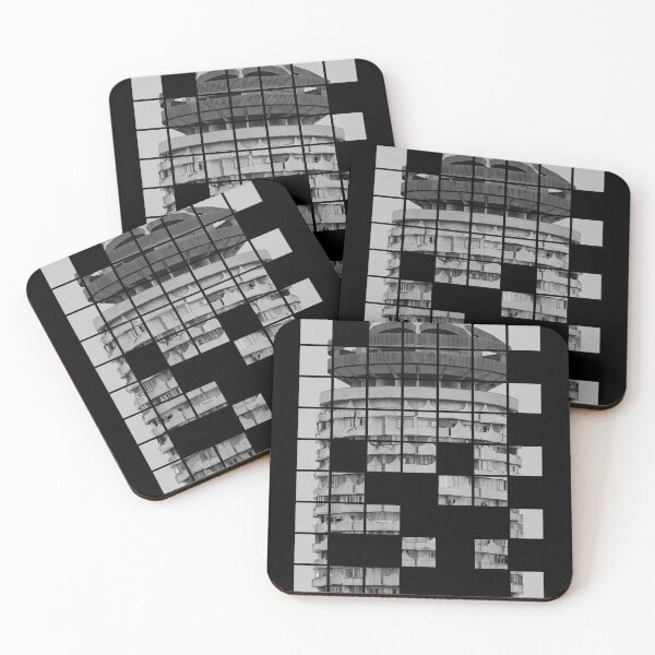Item preview, Abstract city - Photography of a building in Chisinau, Moldavia designed and sold by Print  Androïde.