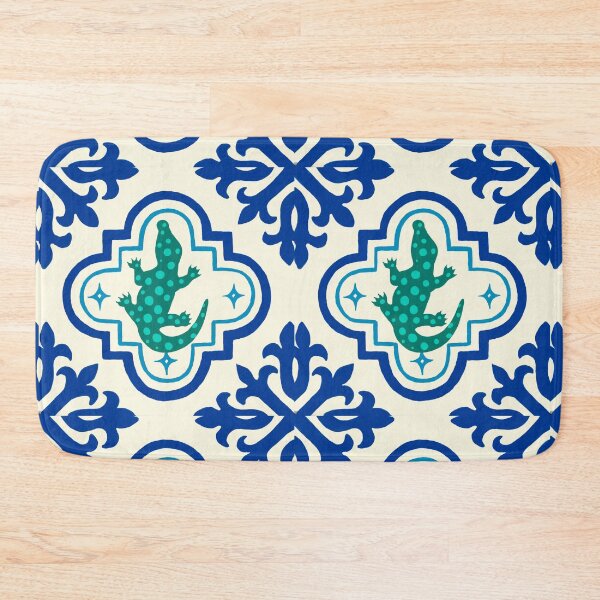 Item preview, Lizard on tile designed and sold by BlindApple.
