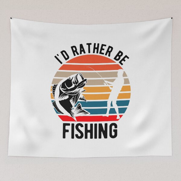 Item preview, I'd Rather Be Fishing designed and sold by Adel Qasem.