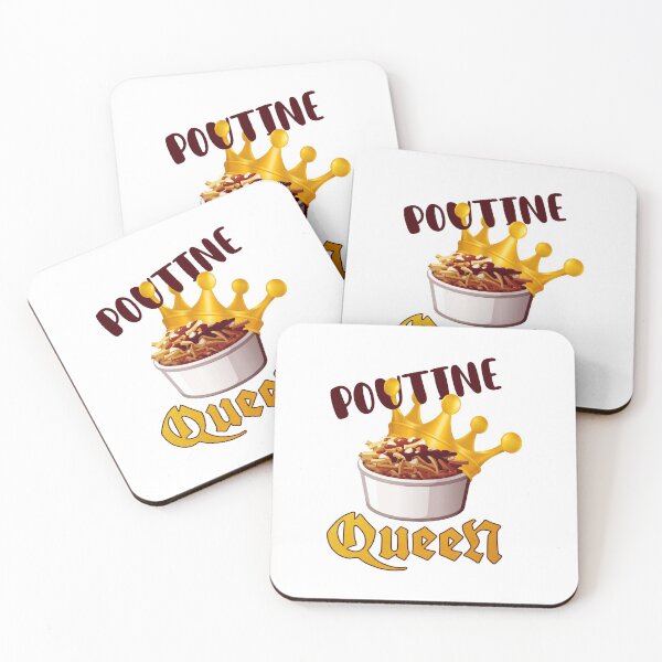 Item preview, Poutine Queen! (on White) designed and sold by PawsitiveMum.