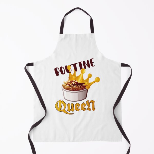 Item preview, Poutine Queen! (on White) designed and sold by PawsitiveMum.
